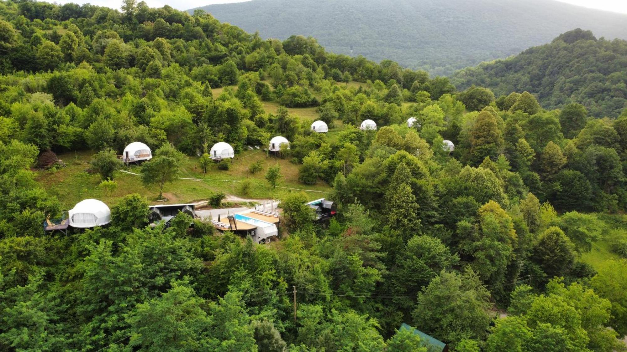 Glamping Georgia Krikhi Hotel Ambrolauri Exterior photo